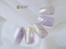 グラティフィー(gratify)/カラフルニュアンスネイル