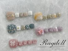 ネイルアンドアイラッシュ ラグドール 松田店/Miyauchi限定　フットデザイン