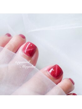 たゆ ネイル(たゆnail)/フットフラッシュネイル
