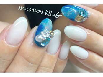 ネイルサロン キリグ(KILIG)/ジェムジェル海アート