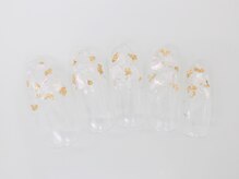 ネイルサロンセレーネ(Selene)/シェル＆ゴールドネイル