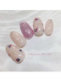 押し花ネイル