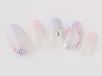 ネイルサロン アビー グランデュオ蒲田店(abbie)/【紫陽花ネイル2019】¥10813