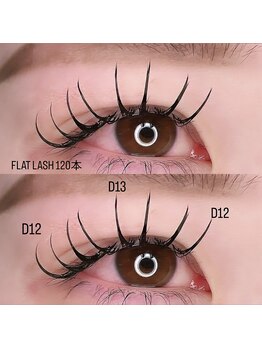 フーフロー(Fooflow)/FLAT LASH 120本