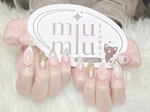 ミュウミュウ(miumiu)/冬×大人可愛いネイル