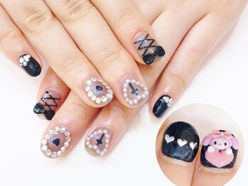 ネイルコレクション ピンク(Nail Collection Pink)/ジェル放題★キャラ♪マイメロ