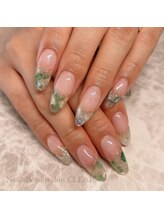 ネイルアンドビューティーサロン クリア(CLEAR)/クリアシェルフレンチ