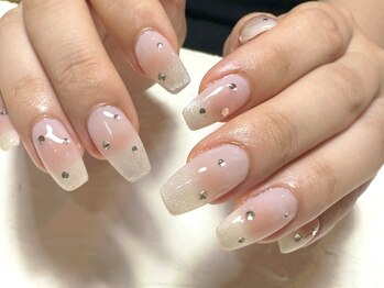 デューネイルスタジオ(dew nail studio)/チークマグネットグラデ