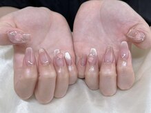 インザピンクリリー(in the pink LILY)/うるうるバラネイル/担当赤木