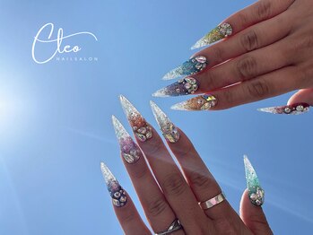 ネイルサロン クレオ(Cleo)の写真/☆新技法☆爪の表面を削らない長さ出し!!完成度の高い仕上がりを実現★スカルプならCleoにお任せください♪