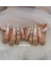 しっかりロングチップ長さだし10本★アート・パーツ付け放題 ¥18980→ ¥14480