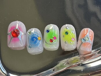 つめノさき/neon space nails!
