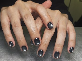 オムネイル 渋谷(HOMME NAIL)/マグネットネイル ¥6.600