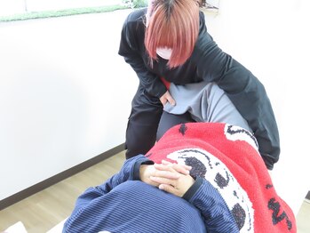 ピョ(pyo)/ストレッチ施術風景