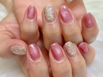 アニマル柄ネイル