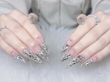 エクラネイル 長堀橋駅前店(Eclat Nail)の雰囲気（トレンド提案◎マグネットやアートも可愛く仕上げます♪）