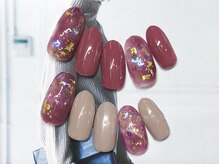 ネイルサロン キャンディネイル(Candy Nail)/赤べっ甲　ｂｙ横山