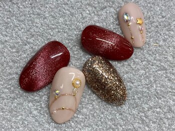 ネイル ロッカ(nail LOCCA)/12月トレンドアートコース