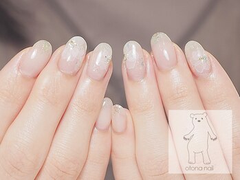 オトナネイル(otona nail)/透かしフラワーネイル