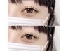 【トレンドEYE★】束感マツエク/フラット100本※他店オフ無料