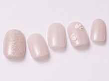 アイ ネイルズ 天神店(I nails)/Spring　rose　￥6500