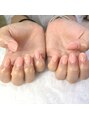 トゥルーネイル アンド アイ 上野店(TRU NAIL & EYE) シンプルちゅるん金箔ネイル！