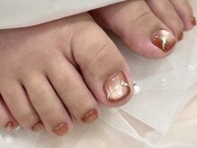 ネイルネージュ 錦糸町(Nail Neige)/冬/フットネイル
