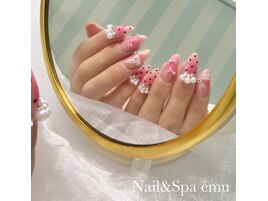 ハートドット×チーク