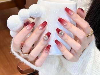 センスネイル 北千住店(Sense Nail)/秋冬ネイル　エレガントデザイン