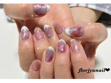 フロージュ ネイル(florjyu nail)/ニュアンスフレンチnail
