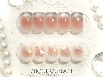 エンジェルガーデン 青山店(Angelgarden)/春チークネイル