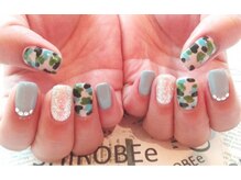 トータルサロン 白べぇーっ プラス/迷彩ネイル！