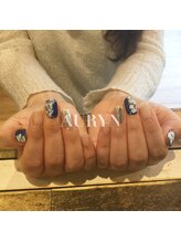 アウリン(AURYN)/陶器フラワーネイル☆