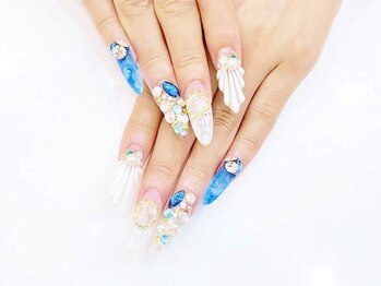 ネイルコレクション ピンク(Nail Collection Pink)/スカルプ放題☆人魚の鱗・マリン
