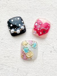 親指デザイン限定アート