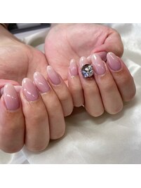 花びらネイル