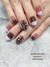 プライベート ネイルサロン マーマ(murmur)/レオパードネイル