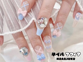 ネイルマフィア 原宿(NAIL MAFIA)/フレンチガーリー/韓国/ワンホン