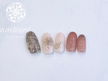 ネイルスタジオ アンビエント 表町店(Nail Studio ambient)/秋ネイル