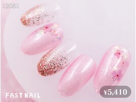 春ネイル/フラワーネイル/桜