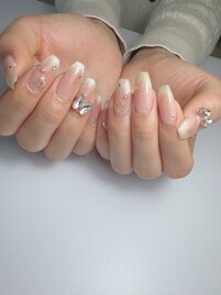 じゅわっとチークネイル