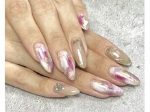 バーガンディ(BURGUNDY)/お任せネイル