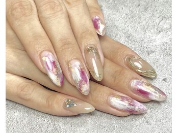 バーガンディ(BURGUNDY)/お任せネイル