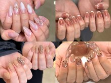 オーブ(AuBe.)の雰囲気（シンプルネイル）