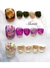 シャンティ(Shanti)/【フット】定額アート