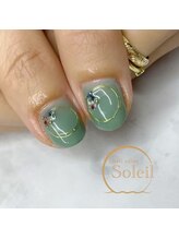 ソレイユ(Soleil)/ワイヤー×押し花