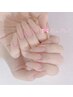 【新規様限定】≪チップスカルプ☆長さだし≫ワンカラーorラメグラ ¥9000