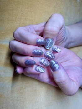 ブランシュ 藤沢(Blanche)/デザイン定額 シルバー絵の具