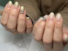 ミンク バイ キャンアイドレッシー(MINK by Can I Dressy)/ラメグラ＋大パーツ