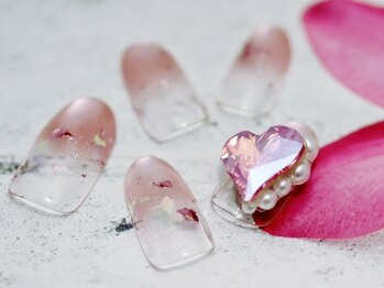 ネイルルージュ(Nail Rouge)の写真/フィルイン一層残し◎毎月のネイルでも負担を少なくする高技術。圧倒的技術力でお爪の先まで美しく保つ★